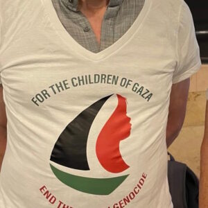 V-neck shirt